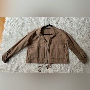 MINE Women’s Tan Utility Jacket